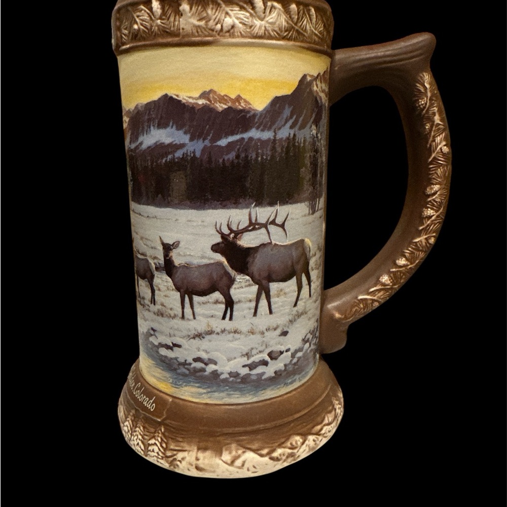 Coors, Brown Scenic Elk Stein